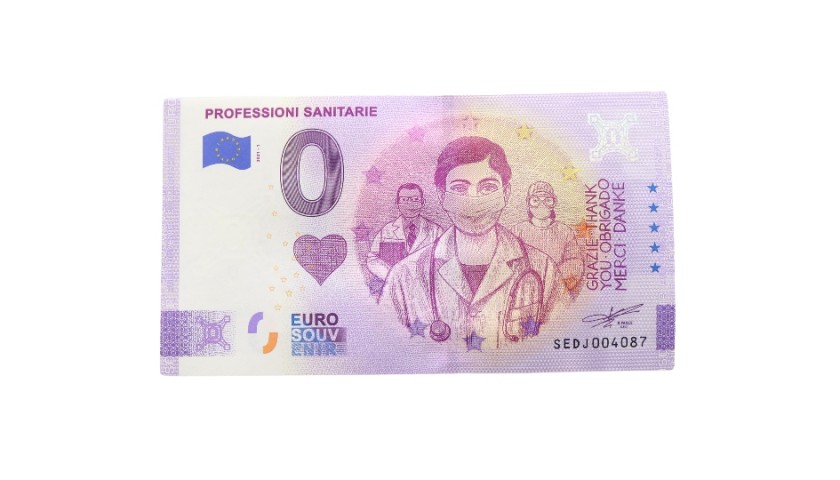 Zero Euro Banknote - Professioni Sanitarie