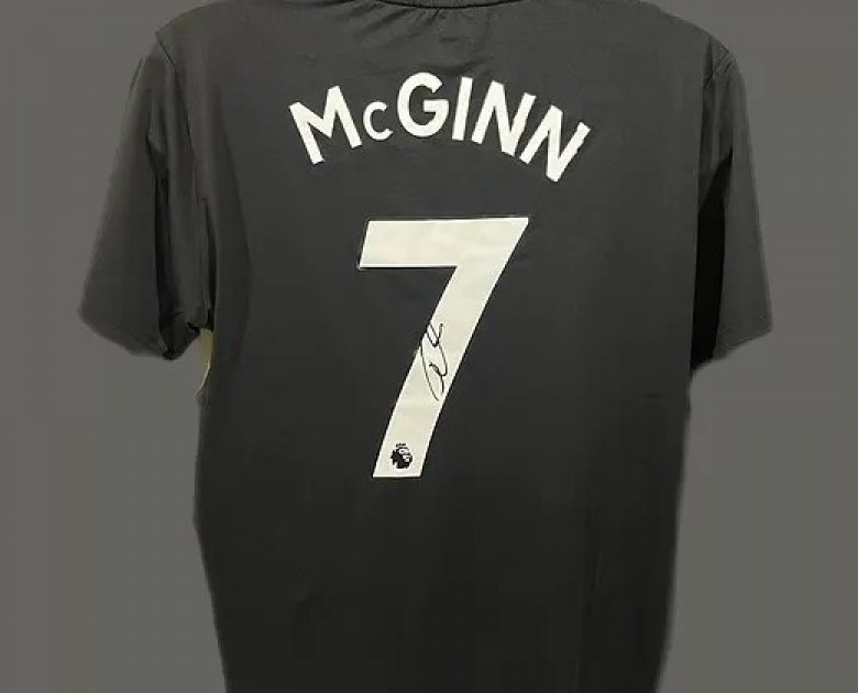 John McGinn's Aston Villa Signed Official Third Shirt