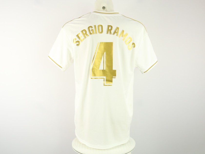 Official Sergio Ramos Real Madrid Shirt, 2019/20