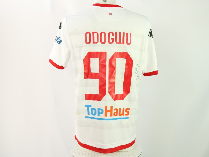 Odogwu's Signed Unwashed Shirt, Sudtirol vs Cremonese 2024