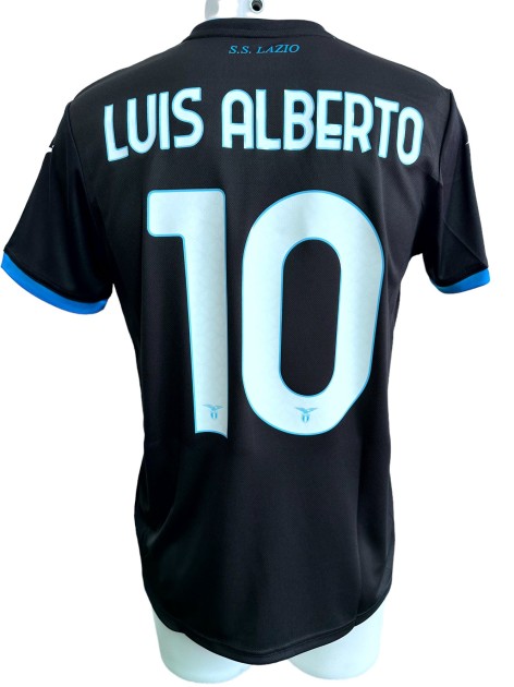 Luis Alberto's Lazio Match-Issued Shirt, 2022/23