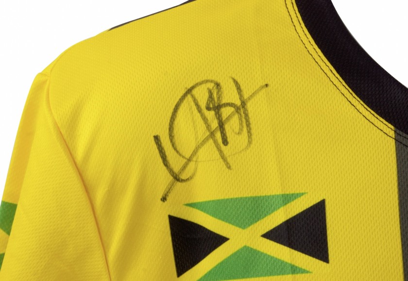 Maglietta Uomo Generisch Usain Bolt Posa – 100% Cotone, Shirt84