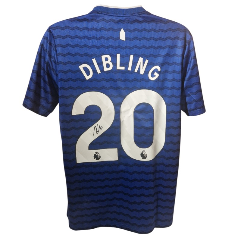 Tyler Dibling Signed Everton 2025–26 Football Shirt COA