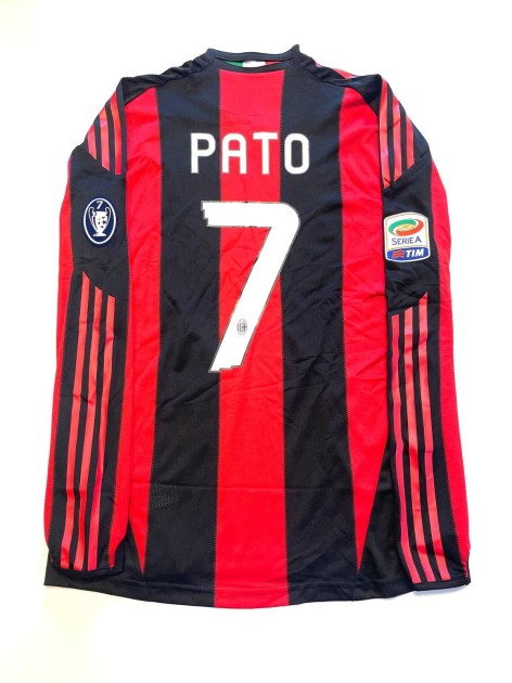 Pato's Milan Match-Issued Shirt, 2010/11