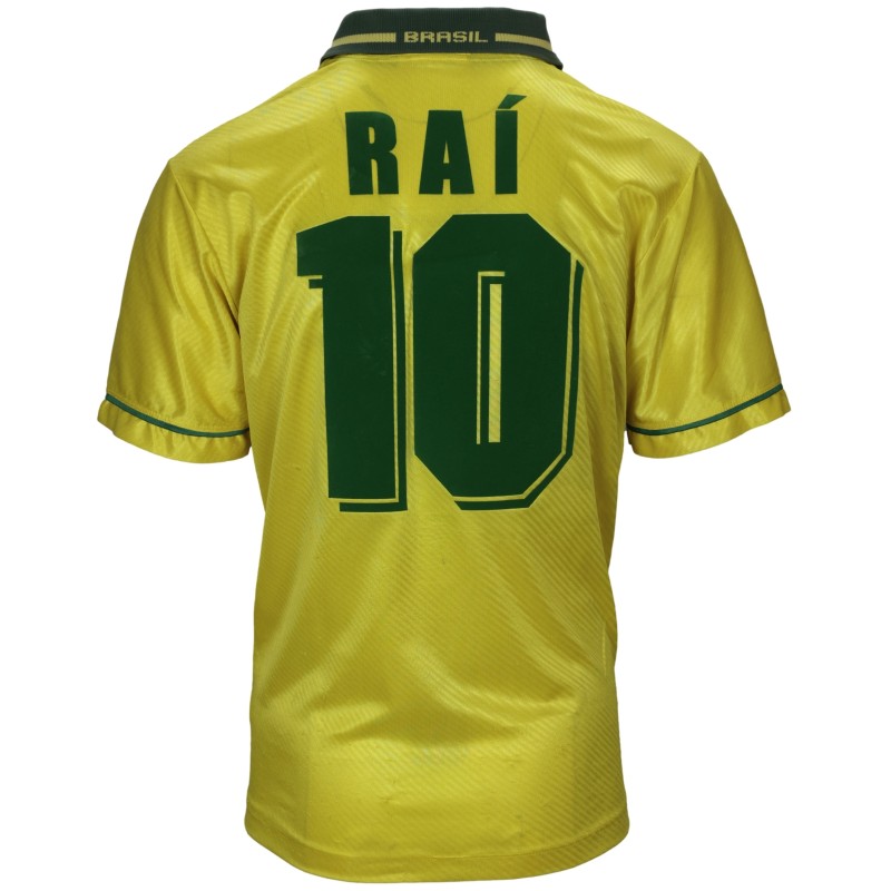Maglia Raí Brasile, indossata WC 1994