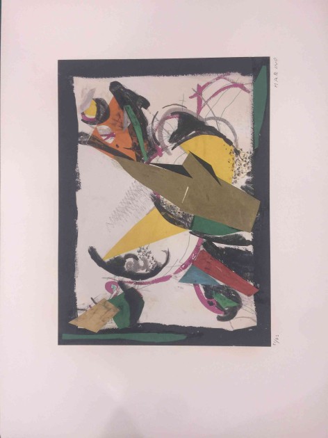 Hand Signed Offset lithography by Marino Marini
