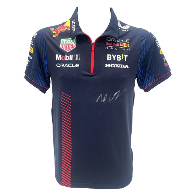 Maglia F1 Red Bull Racing 2024 - Autografata da Max Verstappen