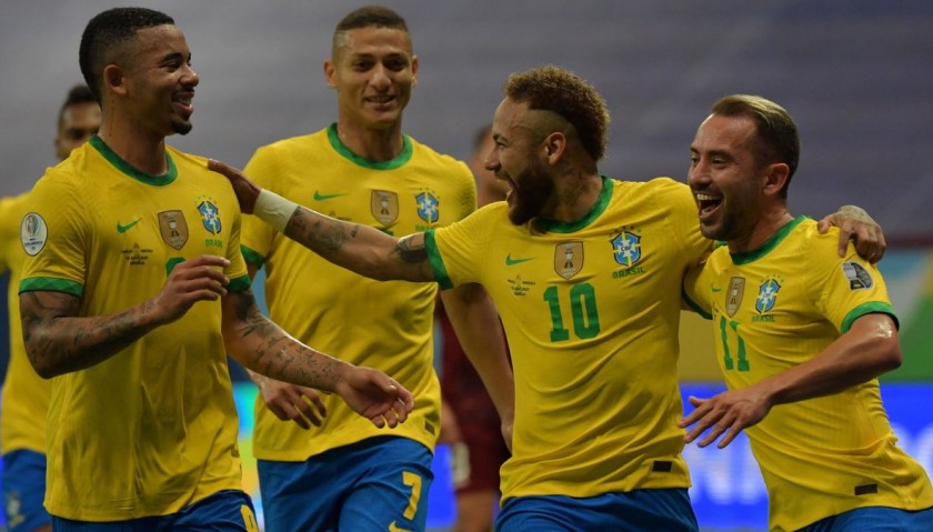 Neymar's Match Shirt, Brazil-Venezuela 2021 - CharityStars