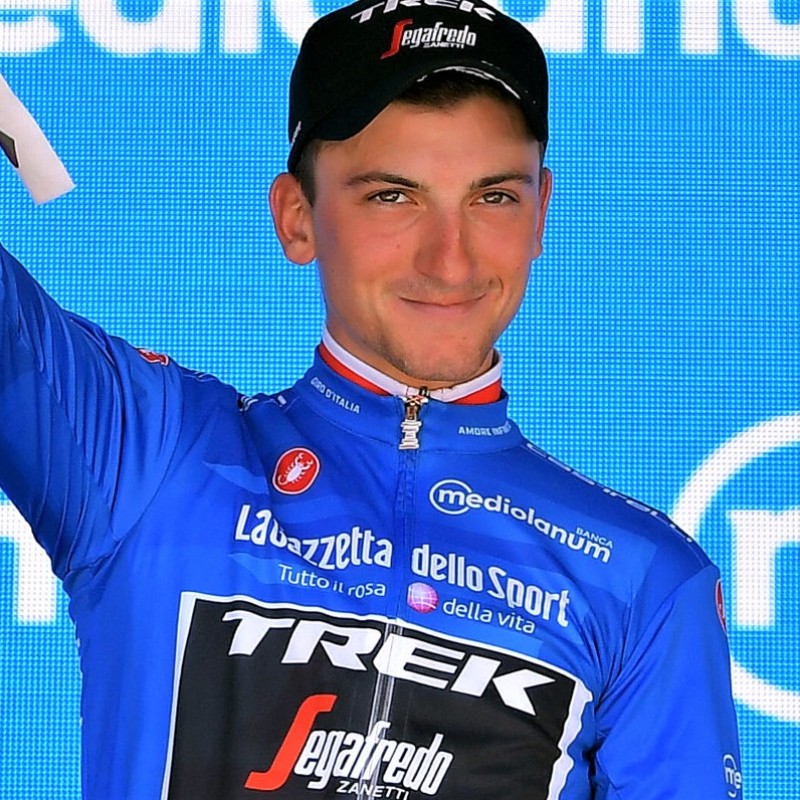 Blue Jersey, Giro d'Italia 2019 - Signed by Giulio Ciccone