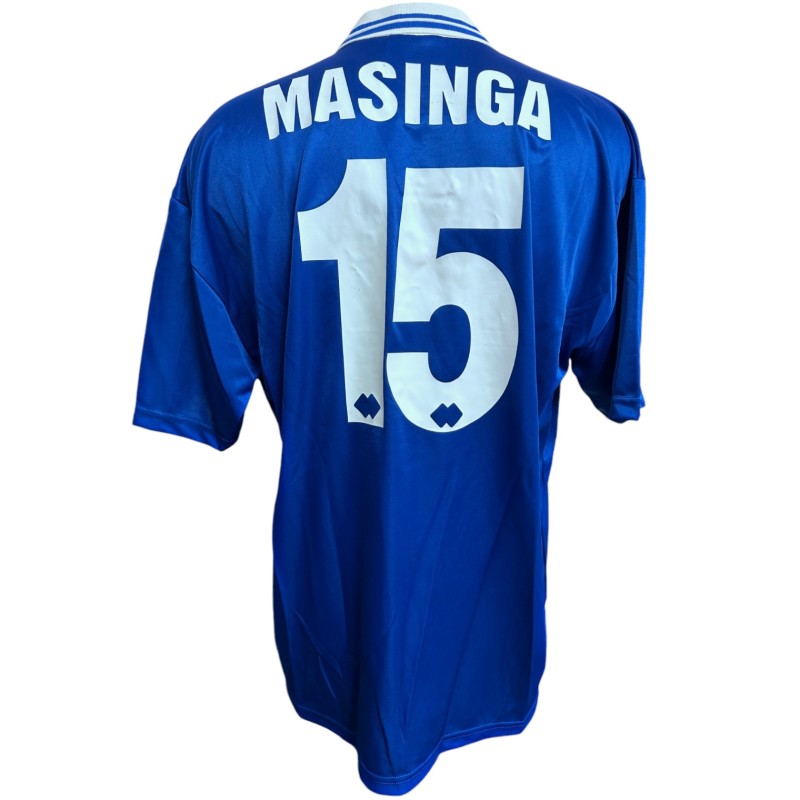 Maglia Masinga indossata partita benefica Unicef anni '90