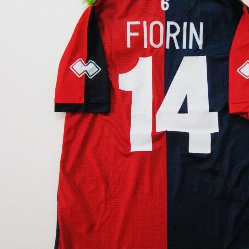 Fiorin match worn shirt, derby Genoa-Sampdoria, Slancio di Vita 2013