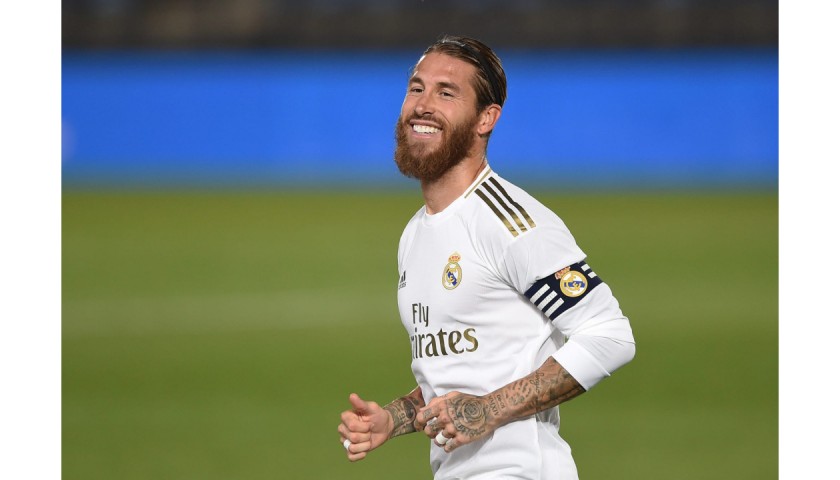 Sergio Ramos' Real Madrid Match-Issued Shirt, 2019/20