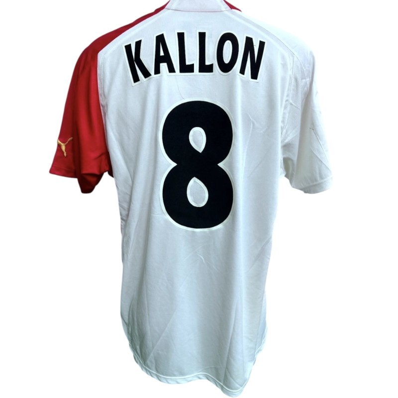 Kallon's Monaco Match-Worn Shirt, UCL 2004/05