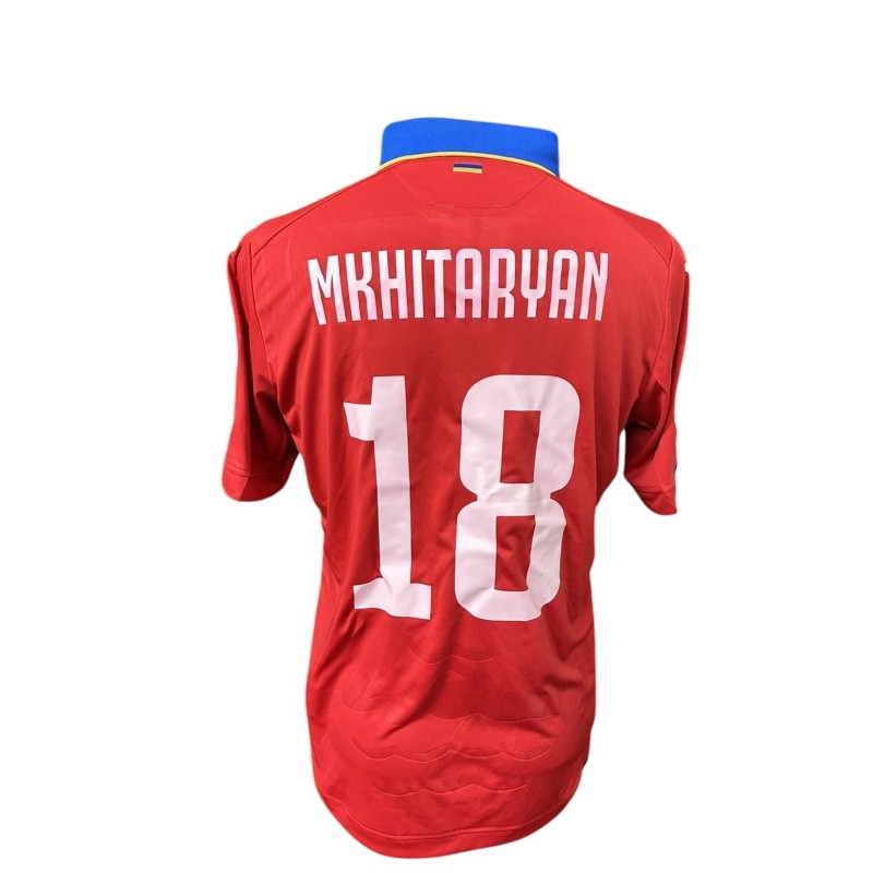 Mkhitaryan's Armenia Issued Shirt, EURO 2018