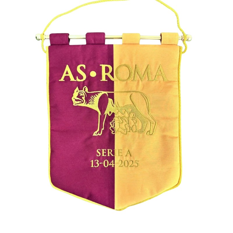 Gagliardetto Gara Lazio vs Roma, 2025