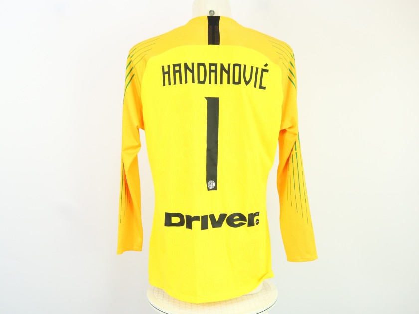 Handanovic's Inter Milan Match-Issued Shirt, 2018/19