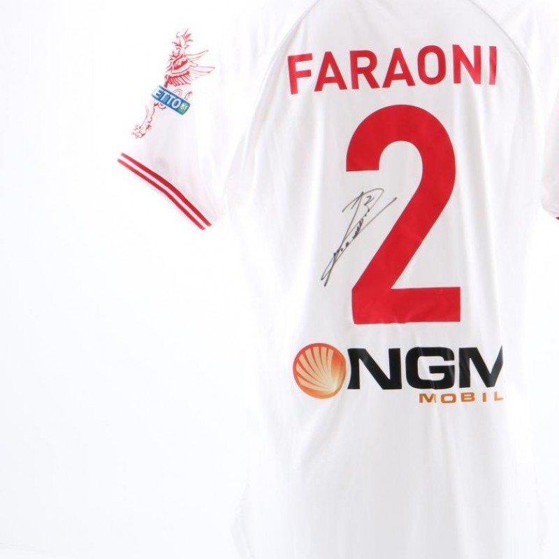 Faraoni's Perugia match issued shirt, Serie B 2014/2015 - signed