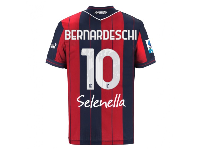 Maglia Bologna 2025/26 di Federico Bernardeschi - Autografata con dedica personalizzata
