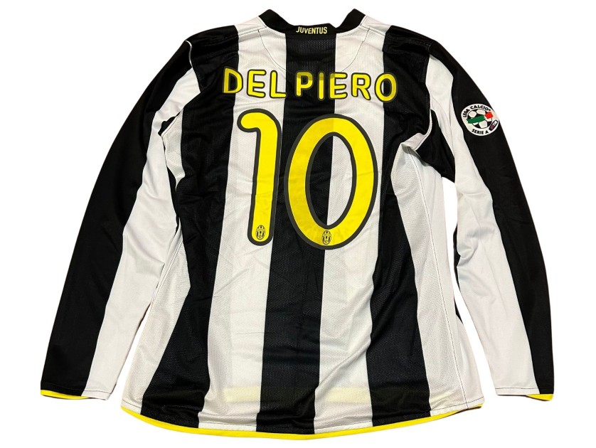 Del Piero's Juventus Match-Worn Shirt, 2008/09