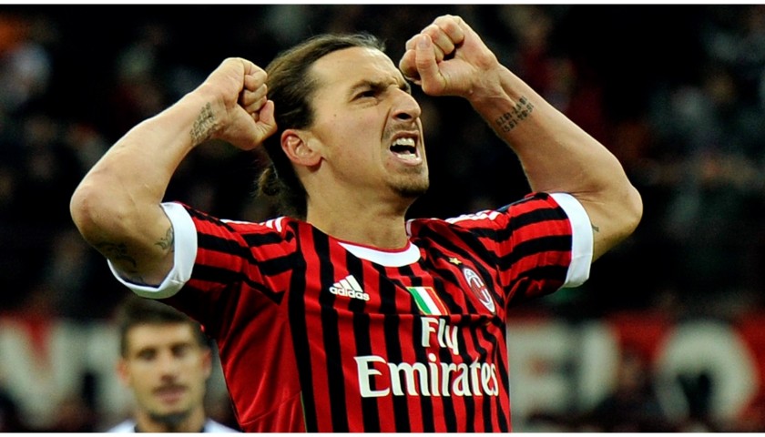 Ibrahimovic's Official Milan Signed Shirt, 2011/12 