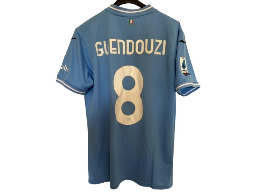 Guendouzi's Lazio Match Shirt, 2023/24