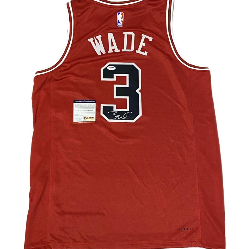 Dwayne Wade Signed Chico Bulls 2020 Jersey