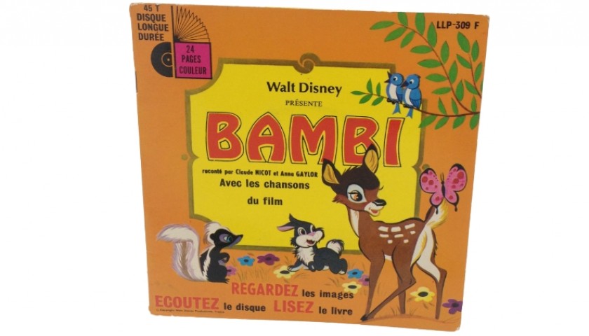 "Bambi" Vinyl Album - Walt Disney Records