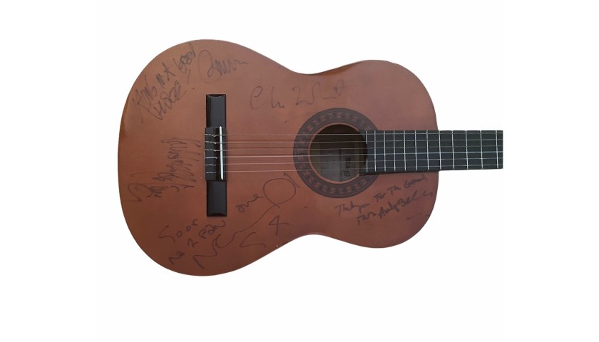 Oasis Signed Vintage Acoustic Guitar