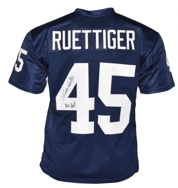 Rudy Ruettiger Signed Football Jersey