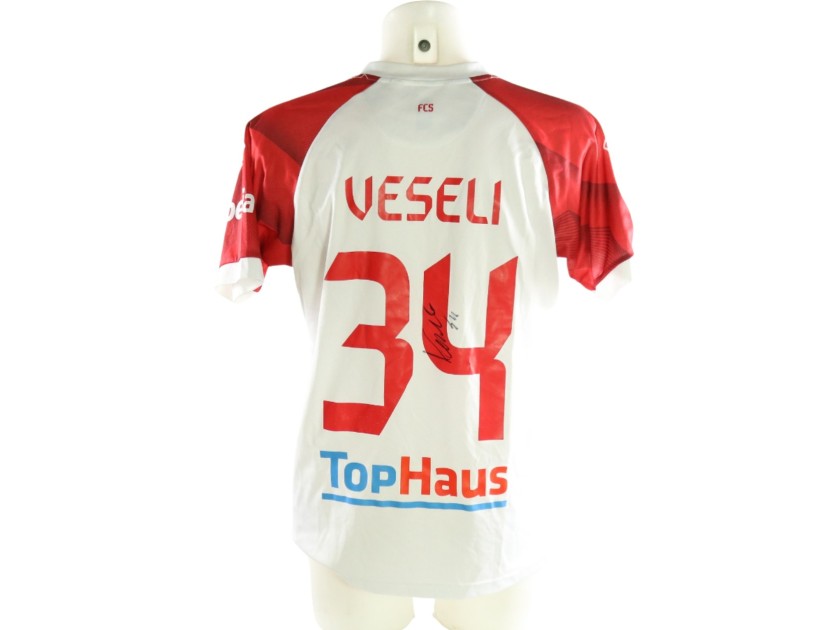 Veseli's Signed Unwashed Shirt, Sudtirol vs Bari 2026