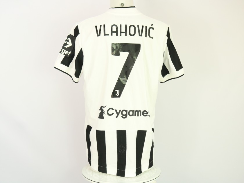 Maglia gara Vlahovic Juventus, 2021/22