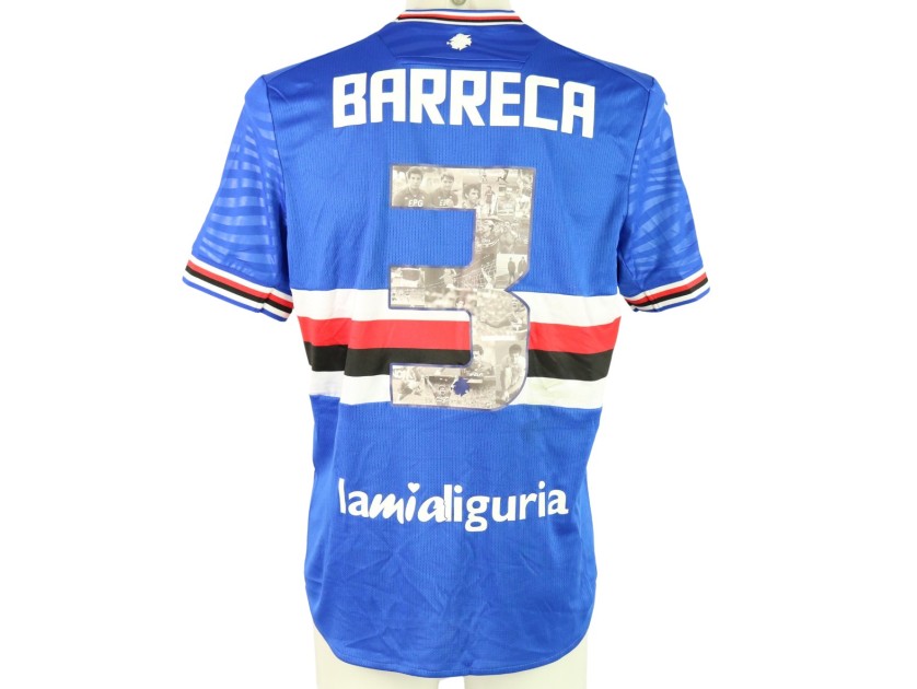 Barreca's Unwashed Shirt, Sampdoria vs Parma 2024 - Special Vialli