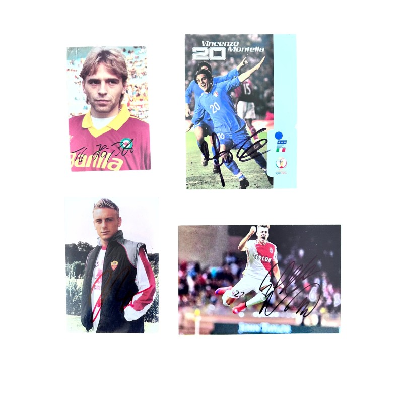 Photos Collection - Signed by Hassler, Montella, El Shaarawy and De Rossi