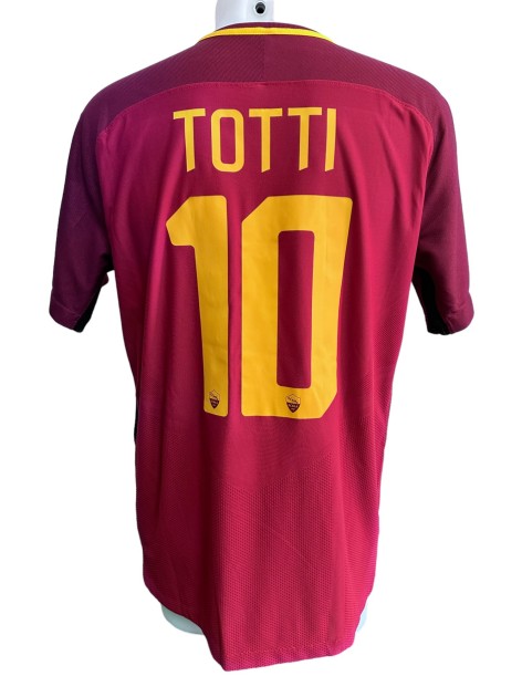 Totti Roma Official Shirt, 2016/17 - Totti Last Match