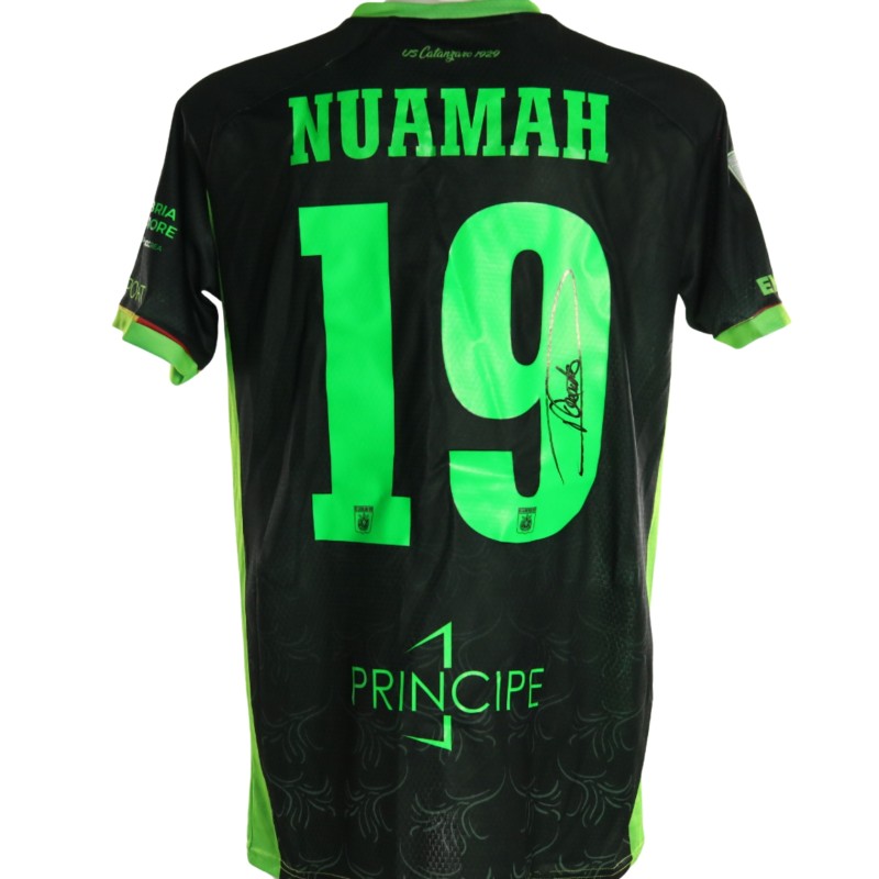 Maglia Nuamah Unwashed Padova vs Catanzaro, 2026 - Autografata