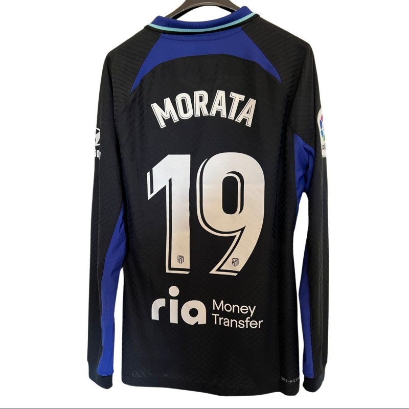 Morata's Atletico Madrid Match Shirt, 2022/23