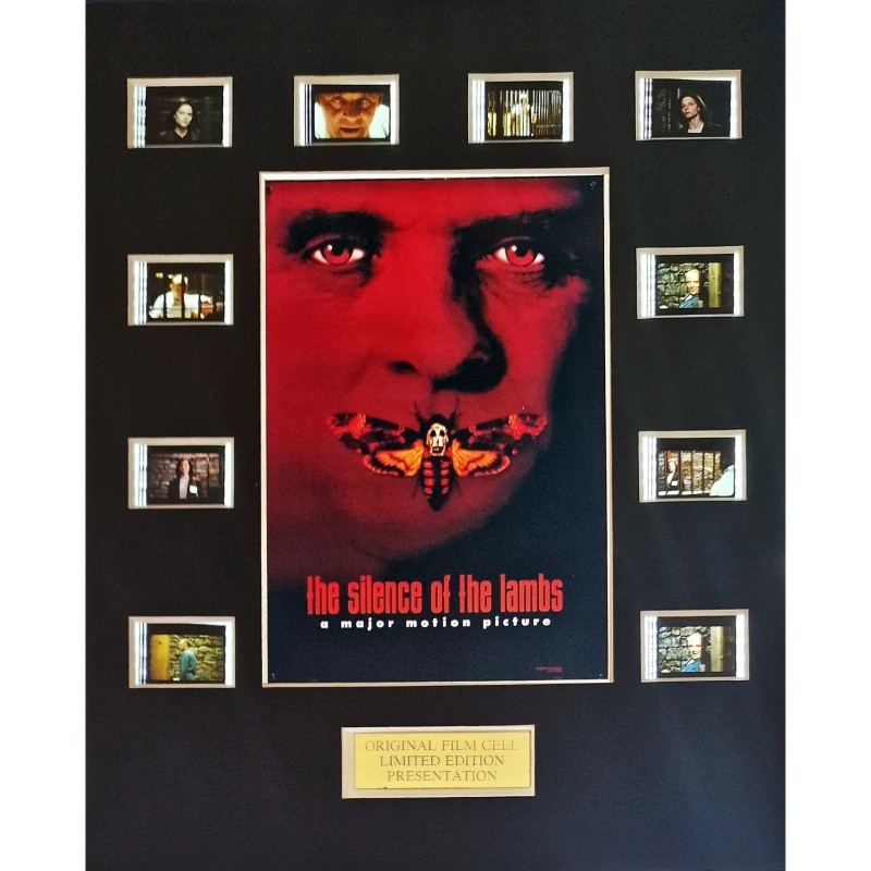 Maxi Card with Original Fragment from the film "The Silence of the Lambs"