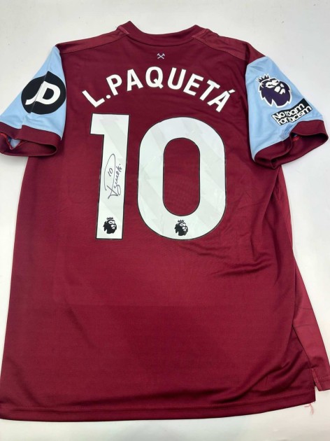 Lucas Paquetá's West Ham United 2022/23 Signed Shirt