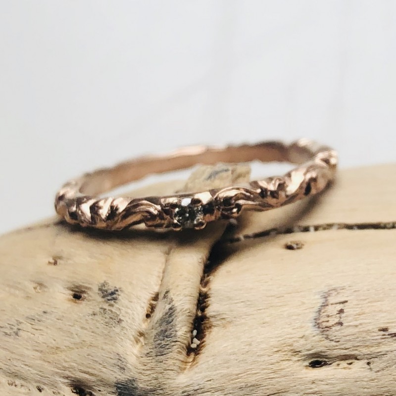 Grazia Eternity Ring in 9kt Pink Gold