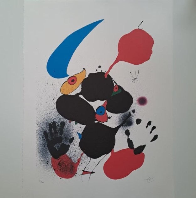Lithograph Signed by Joan Miró