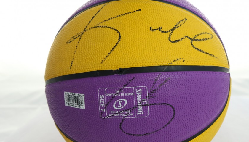 signed basketball kobe bryant