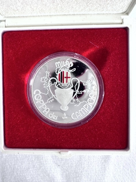 Milan's Official Commemorative Medal, Champions League 1990