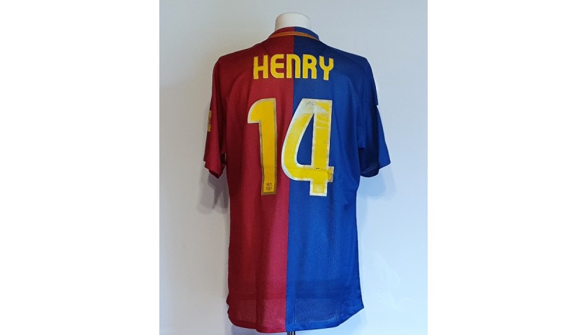 Henry store barcelona jersey