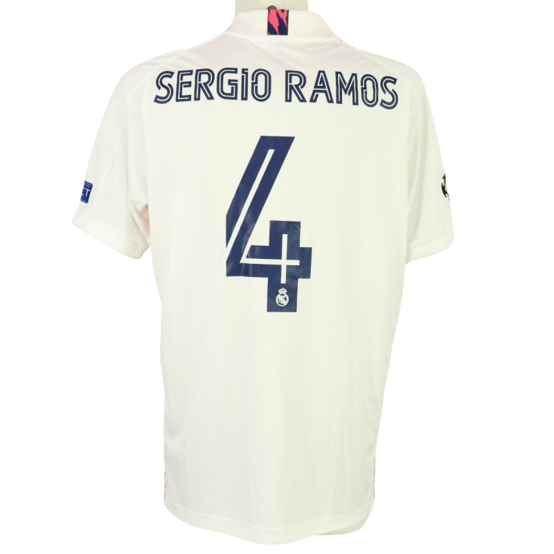 Maglia ufficiale Sergio Ramos Real Madrid, UCL 2020/21