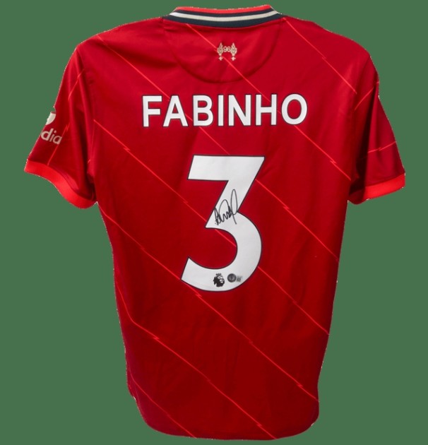 Fabinho's Liverpool FC Signed Replica Shirt