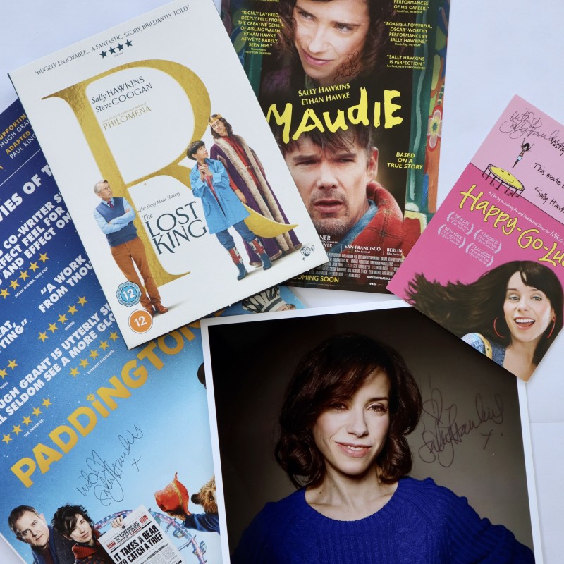 Sally Hawkins Signed Prize Bundle