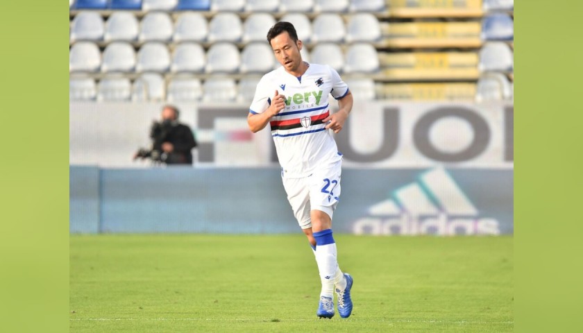 Yoshida's Sampdoria Match Signed Shirt, 2020/21 