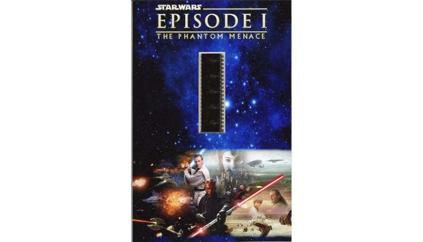 "Star Wars: The Phantom Menace (Episode I)" - Maxi Card with Frames of the Film