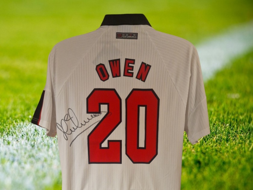 Michael Owen Signed Fifa World Cup England 1998 Football Shirt 