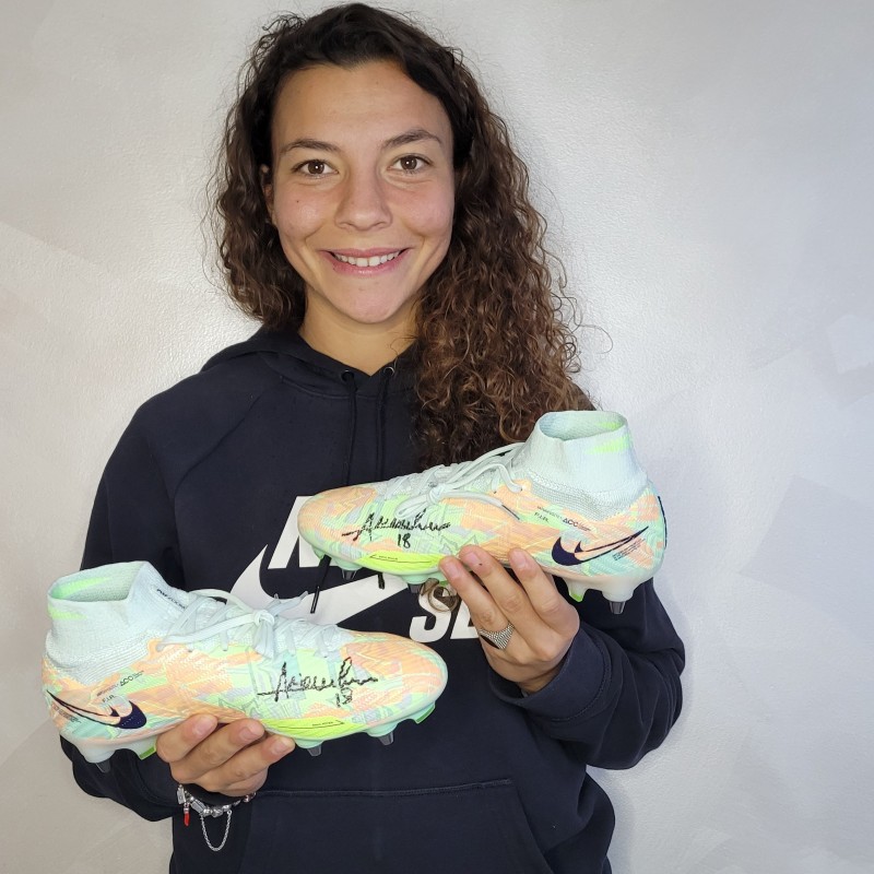 Nike Boots Issued and Signed by Arianna Caruso, 2021/22 